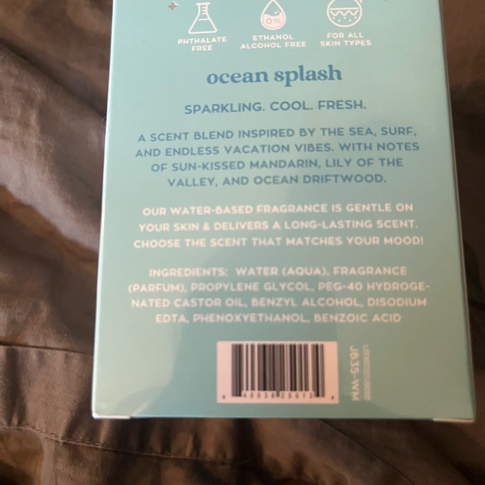Beautiful Glow by Justice, Wild Wave Rider Ocean Splash Perfume Spray 2.5oz New. - Picture 2 of 4